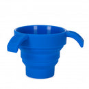 Collapsible Blue Washing Cup